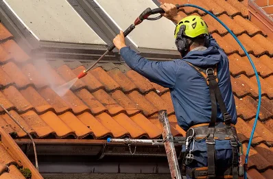 Démoussage et hydrofuge de toiture aux Barils